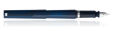 Sailor Compass Special Edition TUZU Fountain Pens in Translucent Navy