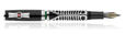Delta Indigenous Peoples - Simbu - Limited Edition Fountain Pens in Dancing Skeletons Silver