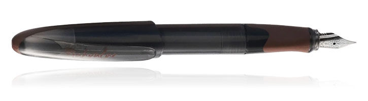 Chocolate Nahvalur (Narwhal) Triad Fountain Pens