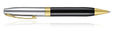 Sheaffer Legacy Ballpoint Pens in Chrome Cap 14K PVD Gold