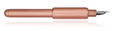 Monteverde Axis Fountain Pens in Matte Champagne