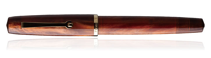 Amber Penlux Concerto Fountain Pens