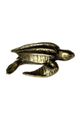 Pen Chalet Sassy Brassy Leatherback Turtle Pen Rests & Display Cases