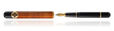 Diplomat X.O. Triple 5 Limited Edition Fountain Pens in X.O. Camel Leather