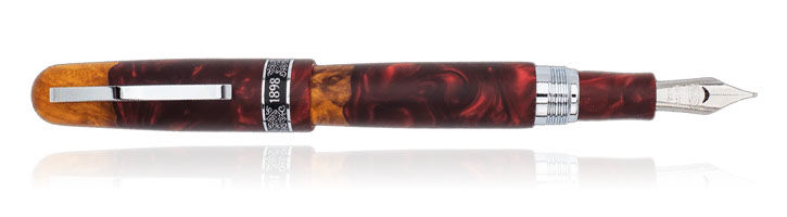 Burgundy Conklin 1898 Spectra Fusion Limited Edition Fountain Pens