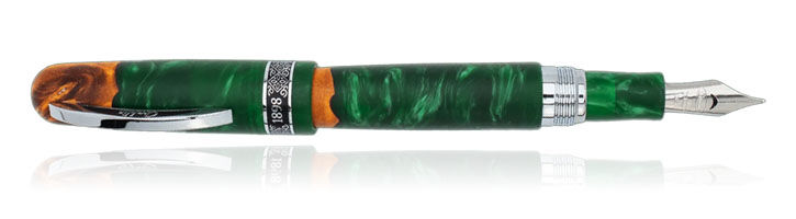 Green Conklin 1898 Spectra Fusion Limited Edition Fountain Pens