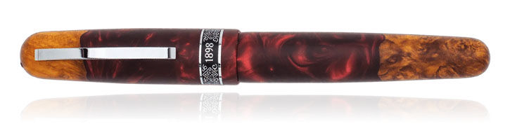 Burgundy Conklin 1898 Spectra Fusion Limited Edition Rollerball Pens