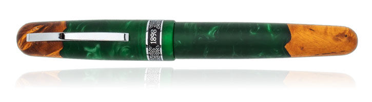 Green Conklin 1898 Spectra Fusion Limited Edition Rollerball Pens