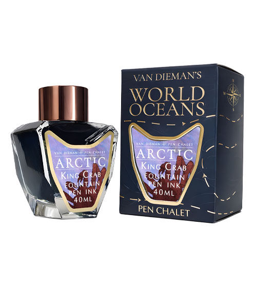 Van Diemans Ink The World Ocean Collection 40ml Fountain Pen Ink