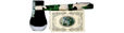 Delta x Dominant Industry Painters Series Box Set Fountain Pens in Olive Grove