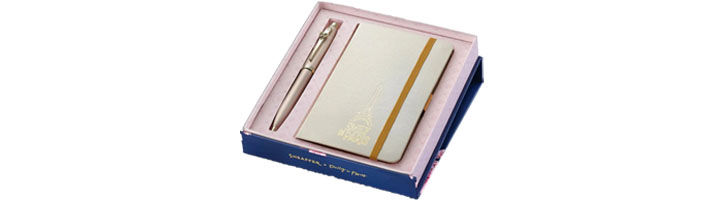 Sheaffer x Emily in Paris Gift Set Notebook & 100 Ballpoint Pens