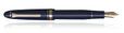 Sailor 1911 Large 14K Gold Trim Collection Fountain Pens in Blue