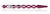 Caran dAche 849 Mosaic Collection Ballpoint Pens in Garnet Red