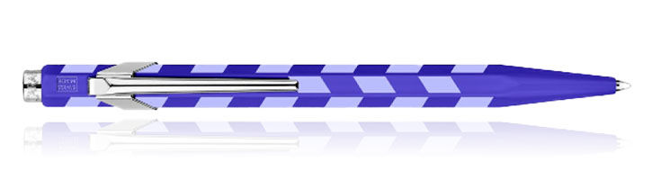 Royal Blue Caran dAche 849 Mosaic Collection Ballpoint Pens