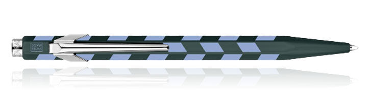 Spruce Green Caran dAche 849 Mosaic Collection Ballpoint Pens