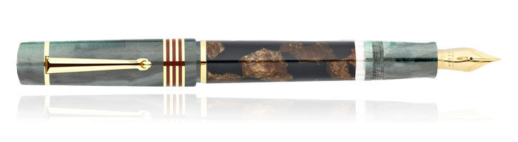 Delta Four Rings Collection Dolomiti Winter Stone Fountain Pens
