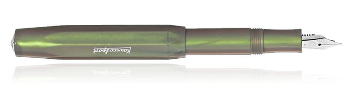 Shadow Green Kaweco Lunar Sport Collection Fountain Pens