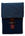 Kyoku haku Flap 4 Pen Carrying Cases in Seigaiha