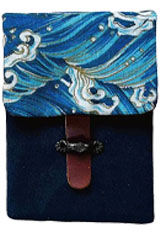 Wave Kyoku haku Flap 4 Pen Carrying Cases