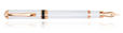 Monteverde Innova 2026 Color of The Year Cloud Dancer Fountain Pens in Cloud Dancer Rose Gold