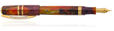 Visconti Homo Sapiens Nebula Fountain Pens in Orion
