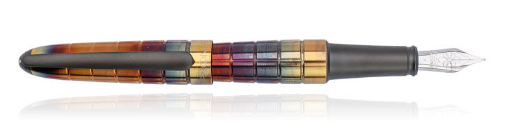 Diplomat Aero Rhomb Flame Fountain Pens