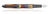 Diplomat Aero Rhomb Flame Fountain Pens in Flame