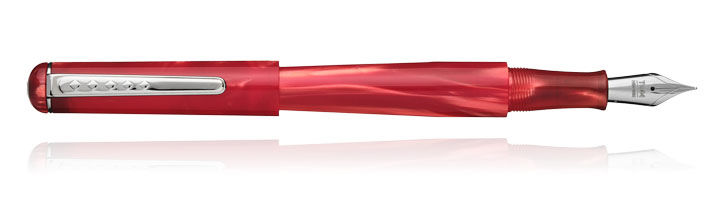 Exhibition Red Tom Hessin Charles Fountain Pens