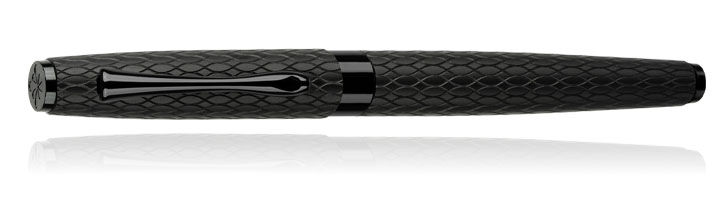 Matte Black Diplomat Cobra Fountain Pens