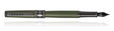 Tom Hessin Rebel Fountain Pens in Garrison Green
