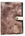 Kyoku haku 4 Slot Pouch Pen Carrying Cases in Pleather Brown