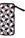 Kyoku haku Archaeology Zipper 3 Slot Pen Carrying Cases in White Pattern
