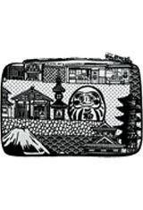 Kyoku haku Wide-Format Zippered 10 Pen Carrying Cases