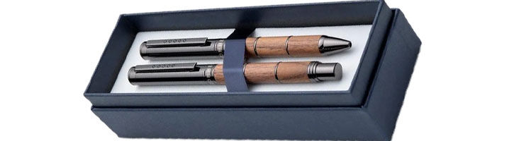 Rustic Tom Hessin Revolution Set Ballpoint & Fountain Pens