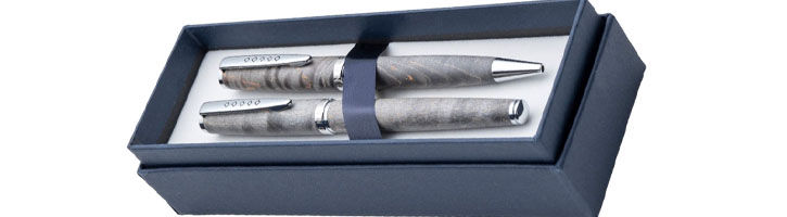 Stockbridge Stone Tom Hessin Edinburgh Set Ballpoint &  Fountain Pens