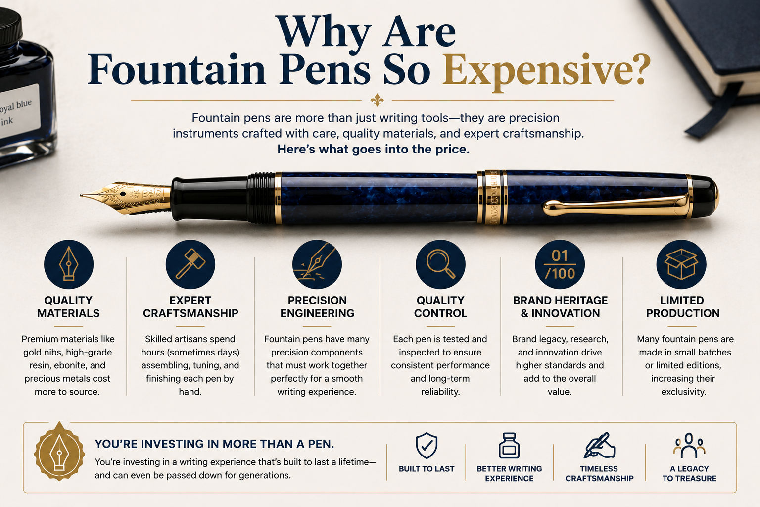 Why Are Fountain Pens So Expensive? image