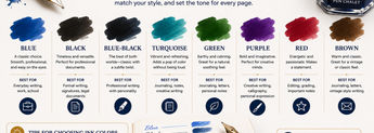 Best Fountain Pen Ink Colors image