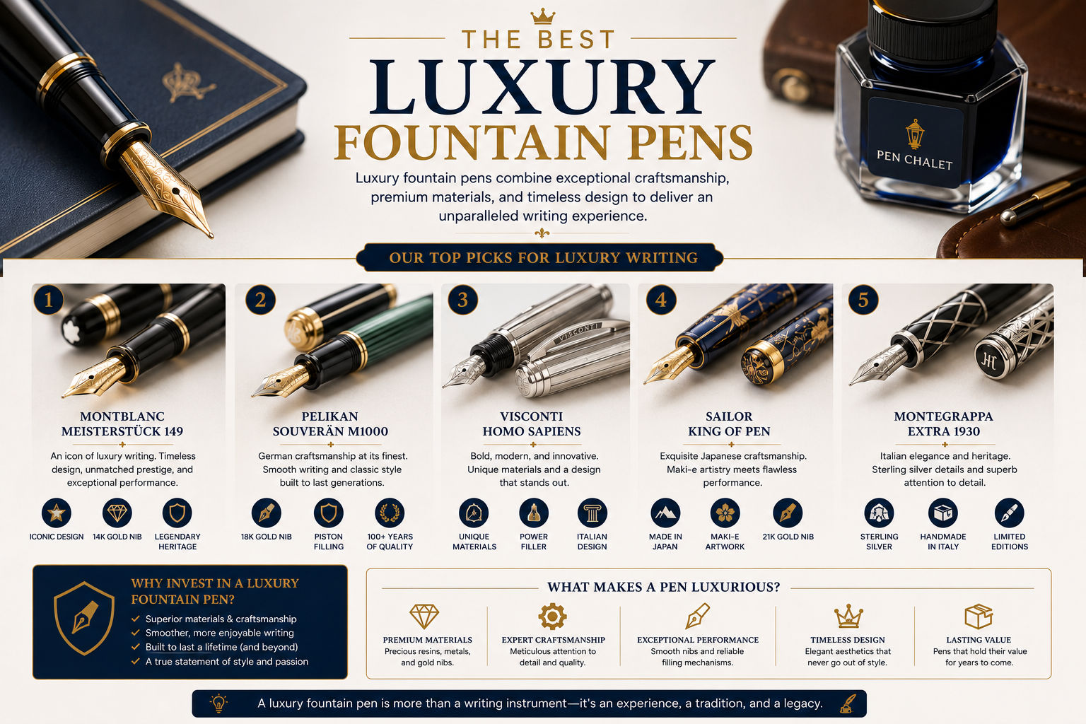 Best Luxury Fountain Pens image