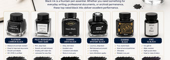 Best Black Fountain Pen Inks image