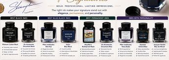 Best Fountain Pen Inks for Signatures image