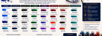 Fountain Pen Ink Color Guide image