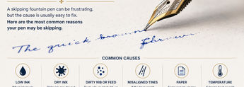 Why Is My Fountain Pen Skipping? image