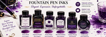 Best Purple Fountain Pen Inks image