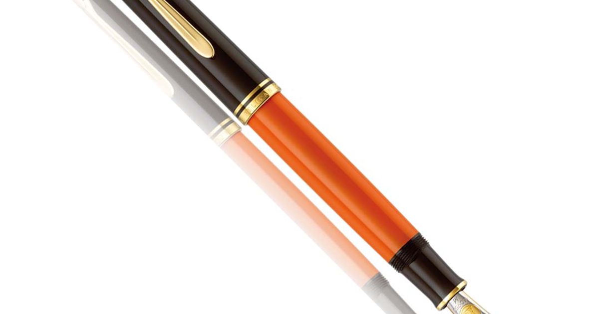 Pelikan Special Edition Souveran M800 Burnt Orange Fountain Pens