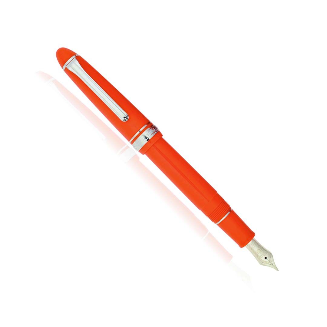 セーラー万年筆1911  Tangerine 細字F Sailor 1911 Standard Royal Tangerine Fountain Pen Review