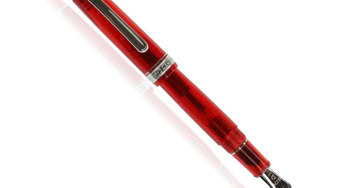 Platinum 3776 Carnelian Fountain Pens