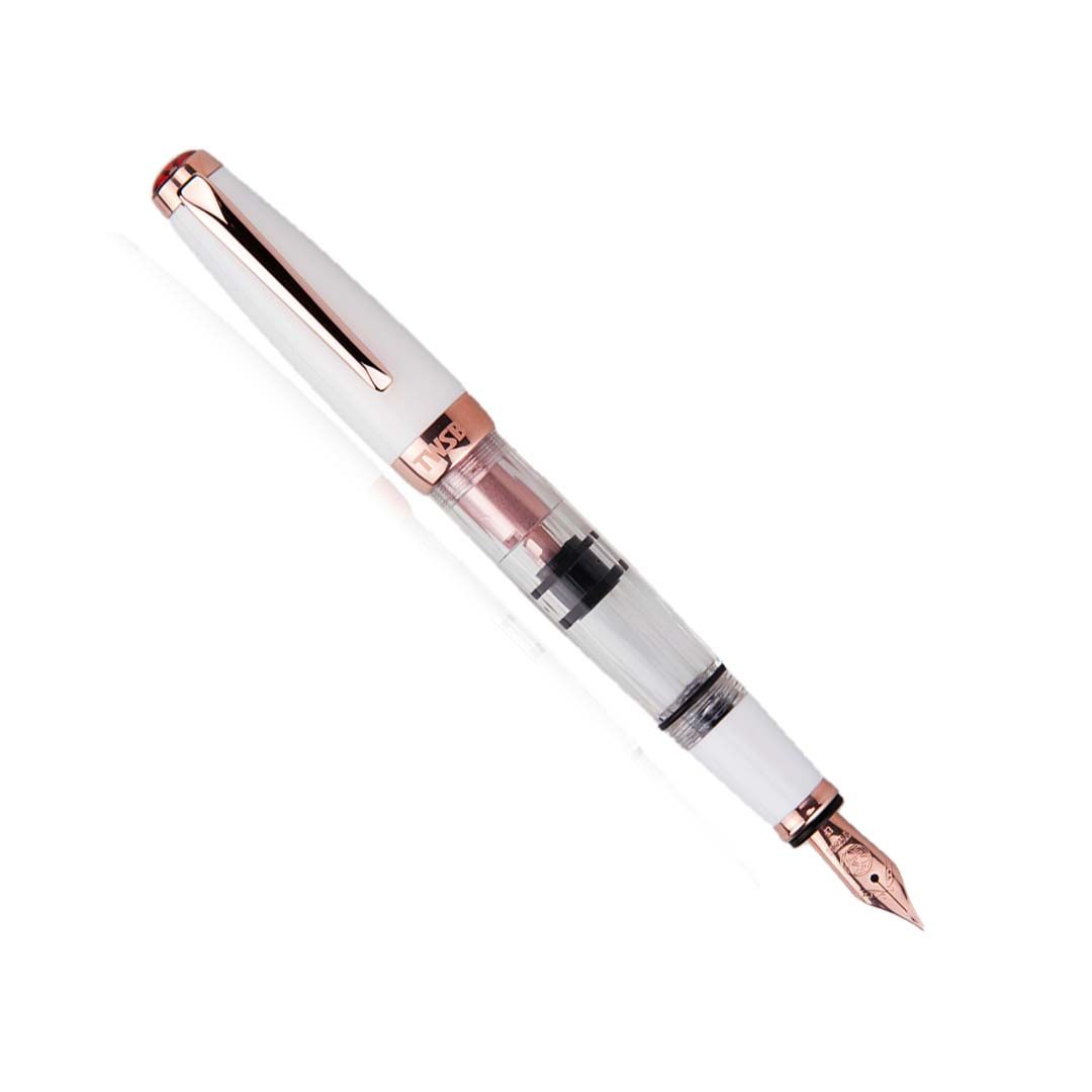 TWSBI Diamond Mini White RoseGold V2 Fountain Pens
