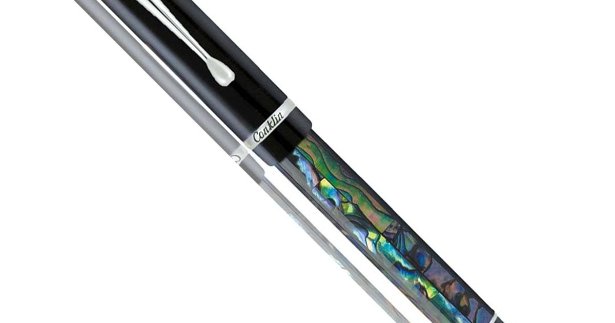 Conklin Endura Abalone Shell Limited Edition 1898, Gunmetal trim, Fountain Pen B