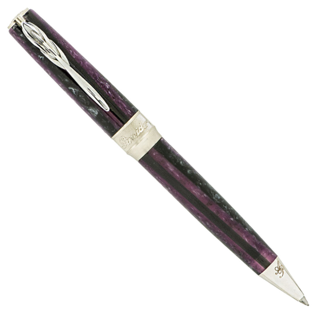 Pineider Arco Stilo Violet Ballpoint Pens