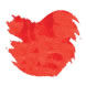 Monteverde International Standard Size Cartridge(12pk) Fountain Pen Ink color swatch in Valentine Red
